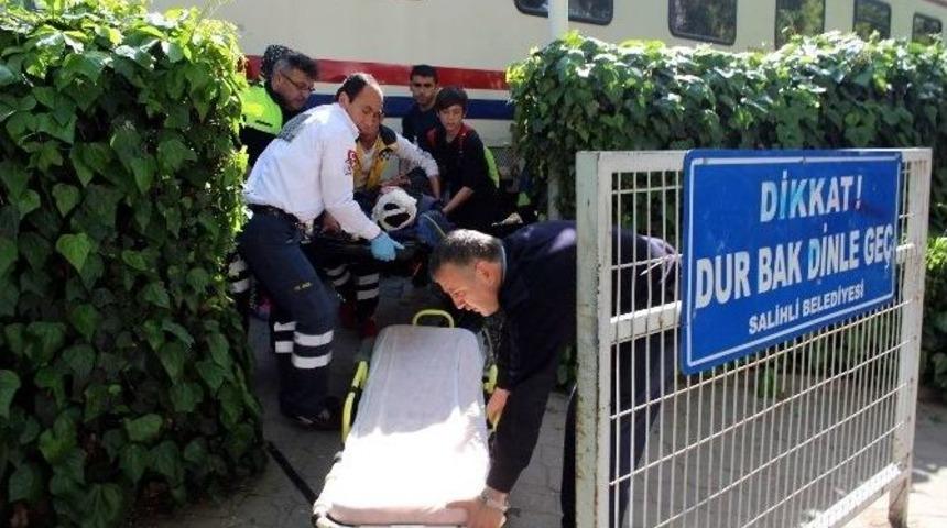 Manisa&rsquo;da Tren Kazası: 1 Ağır Yaralı