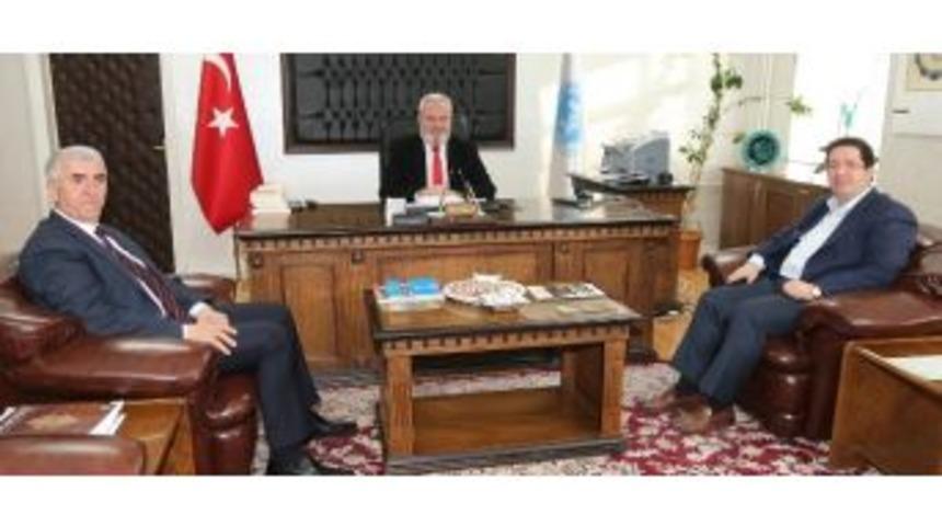 Başkan Yazgı İl M&uuml;ft&uuml;s&uuml; Bal&rsquo;ı Ziyaret Etti