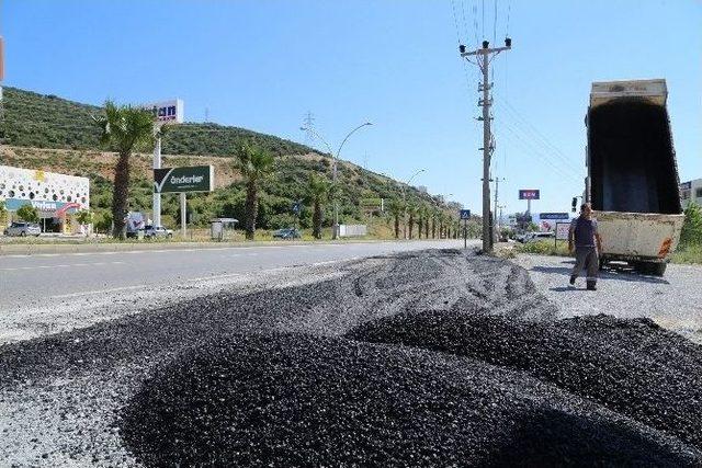 Bodrum’da Asfaltlama Çalışmaları Devam Ediyor