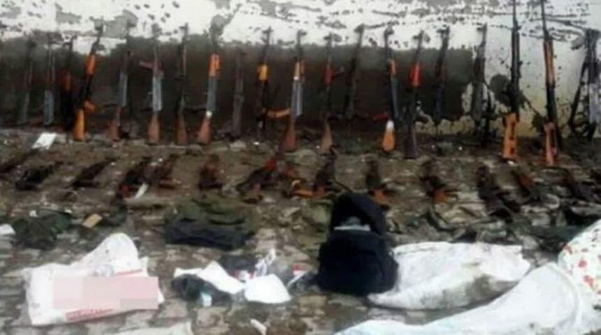 Y&uuml;ksekova&rsquo;da &Ccedil;ok Sayıda Silah Ve M&uuml;himmat Ele Ge&ccedil;irildi