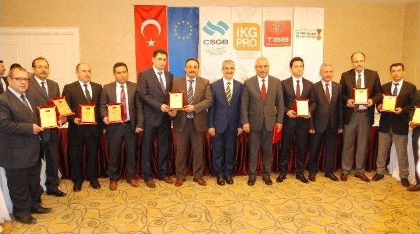 Kahramanmaraş&rsquo;ta İskep Destek&ccedil;ileri &Ouml;d&uuml;llendirildi