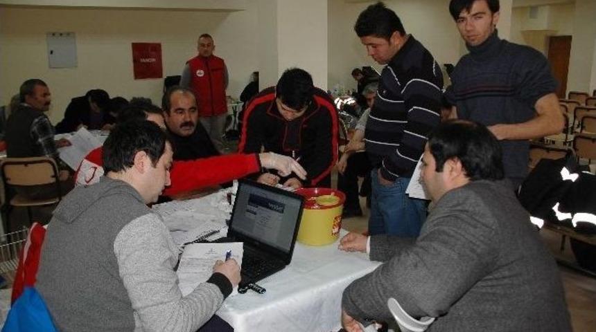 Kan Bağışı Kampanyasına B&uuml;y&uuml;k İlgi