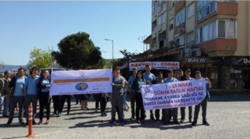 Eceabat&rsquo;ta Sağlıklı Yaşam Y&uuml;r&uuml;y&uuml;ş&uuml;