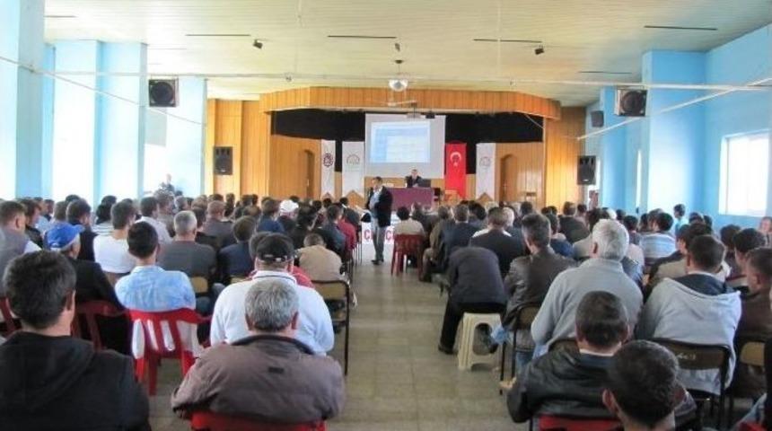 Hisarcık&rsquo;ta Gen&ccedil; &Ccedil;ift&ccedil;iler Bilgilendirildi