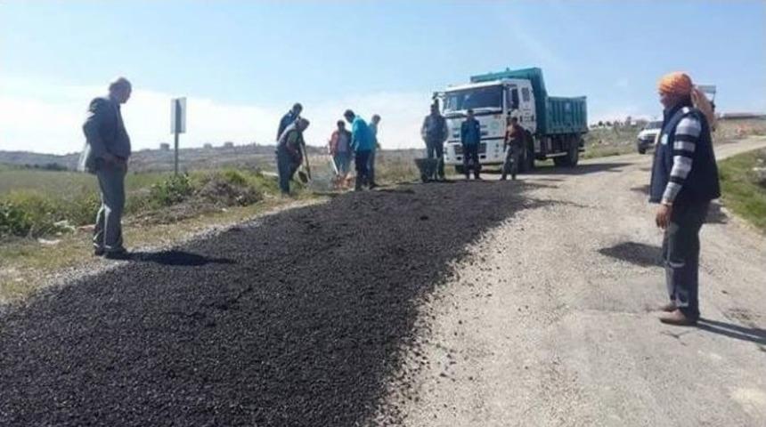 Demirci’nin Mahalle Yollarına Bakım