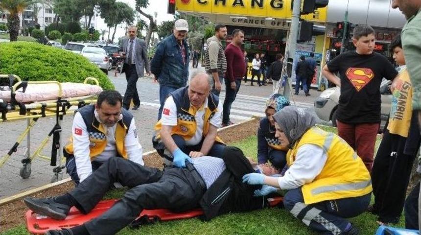 Antalya’da Motosiklet Kazası: 2 Yaralı