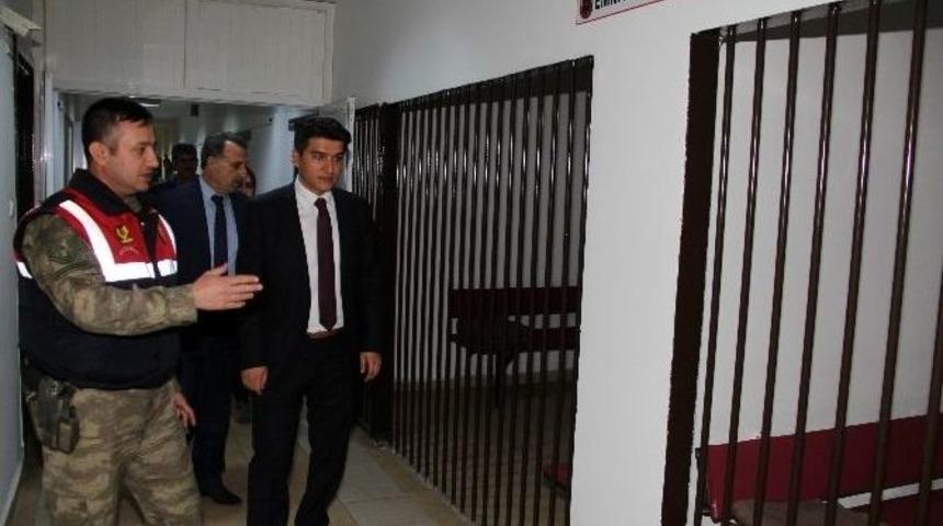 İnsan Hakları Kurulu, Elazığ&rsquo;daki Nezarethaneleri İnceledi