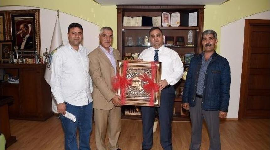 Başkan Can&rsquo;a Teşekk&uuml;r Ziyareti