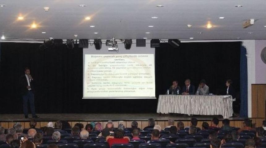 &rsquo;gen&ccedil; &Ccedil;ift&ccedil;i K&ouml;ye D&ouml;n&uuml;ş Projesi&rsquo; Bilgilendirme Toplantısı Yapıldı
