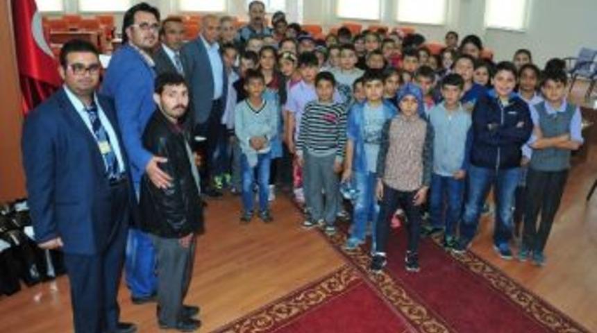 &Ouml;ğrencilerden Başkan &Ccedil;alıkan&rsquo;a Ziyaret