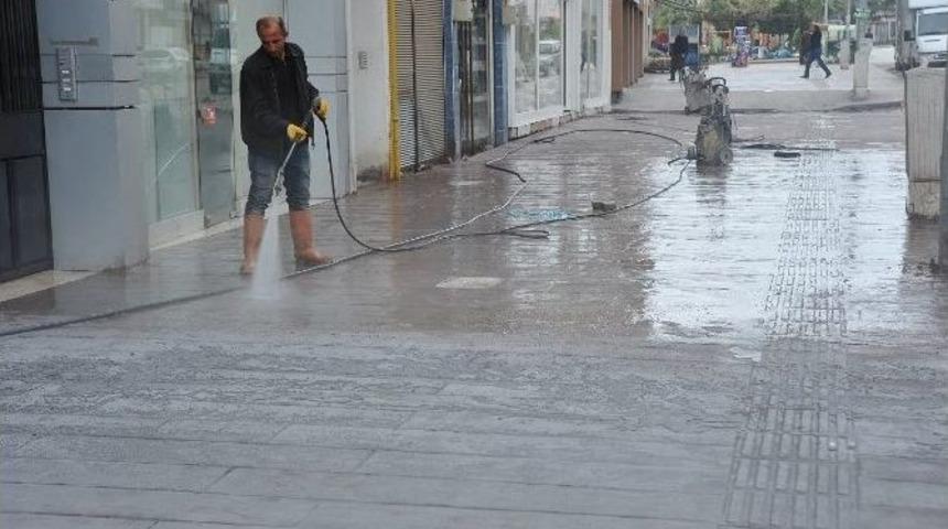 Altınordu&rsquo;da Baskı Beton Kaldırım &Ccedil;alışmaları