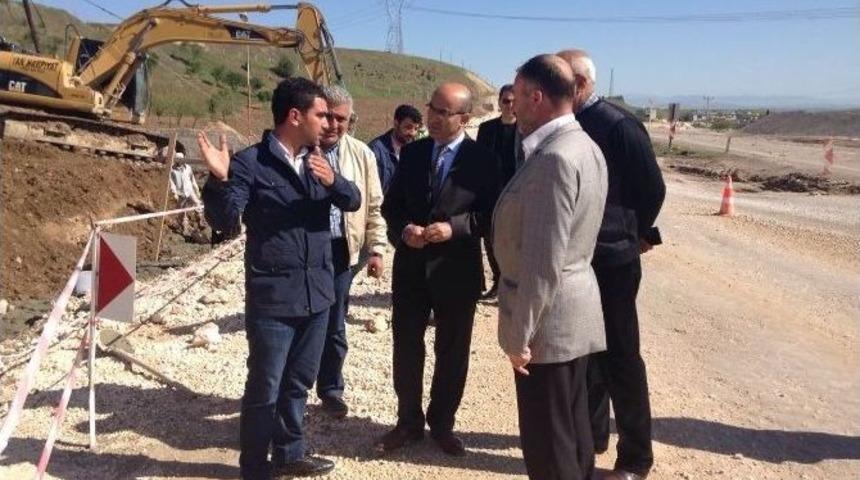 Adıyaman-şanlıurfa Arası Duble Yol &Ccedil;alışmaları Hızlandı