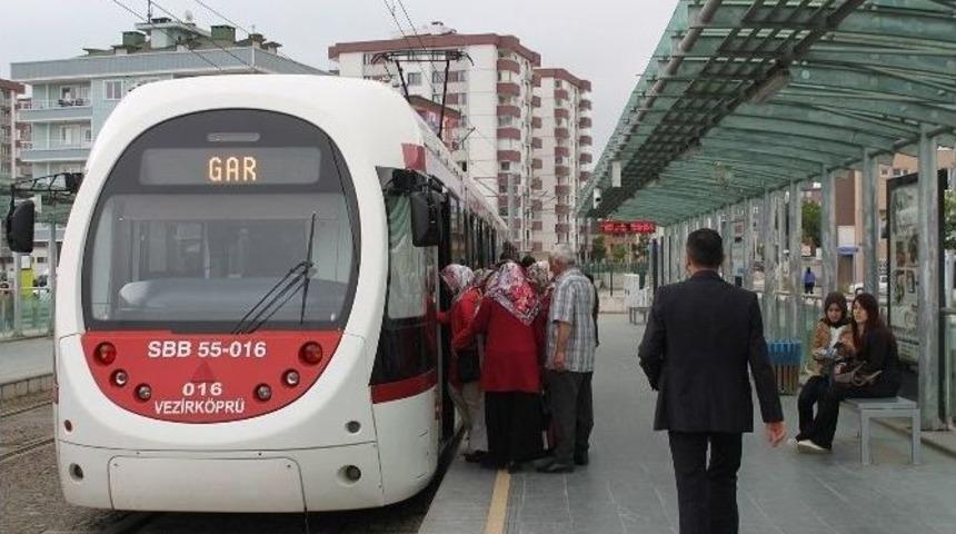 Samsun&rsquo;da Tramvay, Ekspres Ve Ringler Bayramda &Uuml;cretsiz