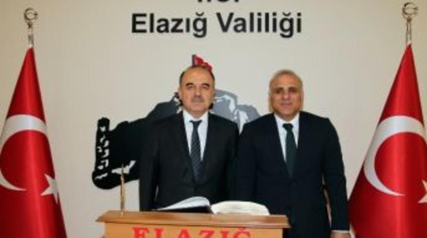Konya Valisi Erol&rsquo;dan, Elazığ Valisi&rsquo;ne Ziyaret