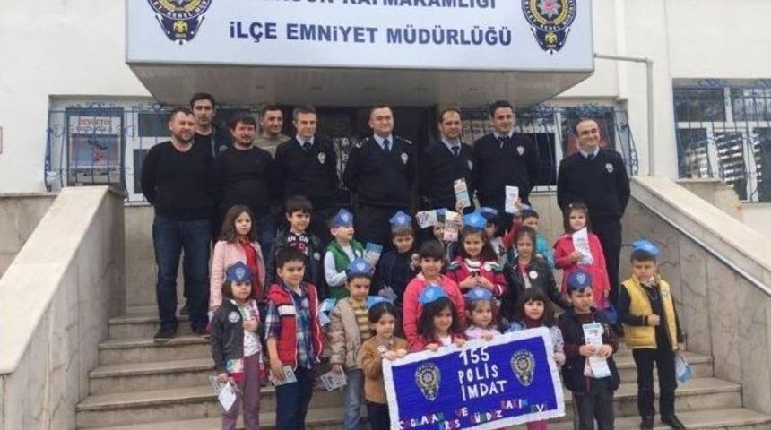 Sorgunlu Miniklerden Emniyete Ziyaret