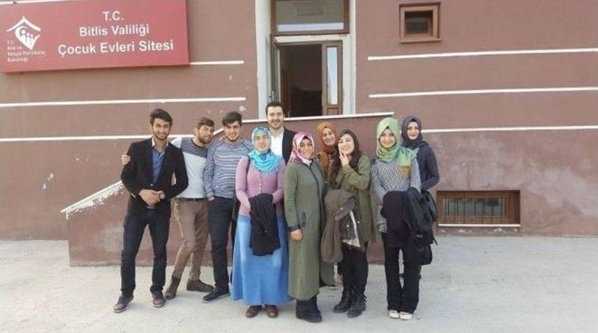 Be&uuml; Sosyal Bilimler Myo Sevgi Evlerini Ziyaret Etti