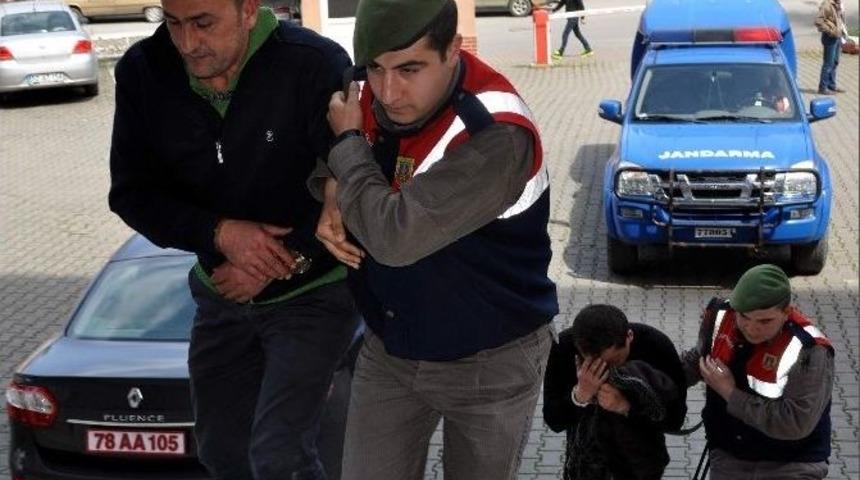 Kablo Hırsızları Su&ccedil;&uuml;st&uuml; Yakalandı