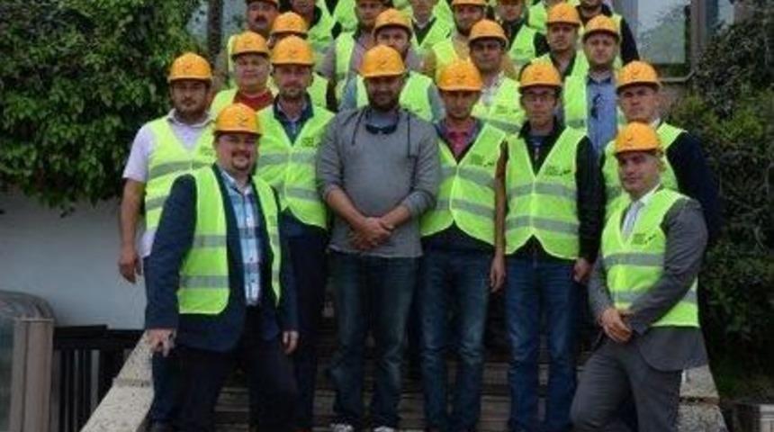 İş Makinası Operat&ouml;rlere Deprem Kurtarma Eğitimi