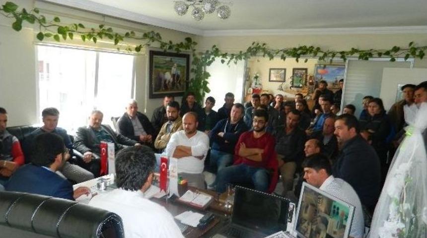 Genç Çiftçiler Hibe Programı Konusunda Bilgilendirildi