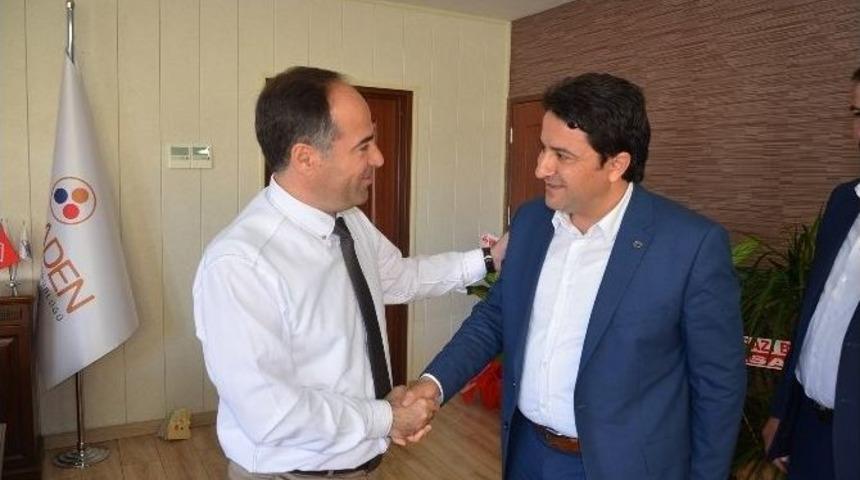Başkan Kalın&rsquo;dan Yeni Atanan İşletme M&uuml;d&uuml;r&uuml; Yıldız&rsquo;a Hayırlı Olsun Ziyareti