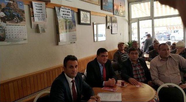 Başkan Yalçın, Genç Çiftçilere Hibe Bilgilendirme Toplantısına Katıldı