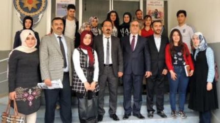 İslahiye Myo&rsquo;dan Polis G&uuml;n&uuml; Ziyareti
