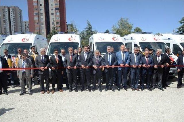 Sağlık Bakanlığı’ndan Malatya’ya 9 Ambulans Takviyesi