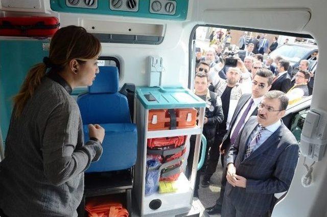 Sağlık Bakanlığı’ndan Malatya’ya 9 Ambulans Takviyesi