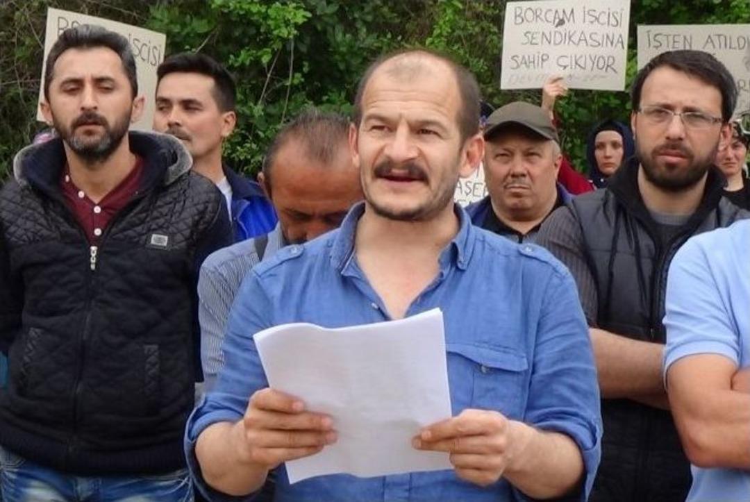 Kum İş&ccedil;ileri, İşten Atılan Arkadaşları İ&ccedil;in Eylem Yaptı