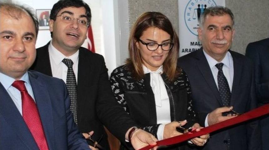 Malatya Adliye Binasında Arabuluculuk Merkezi A&ccedil;ıldı