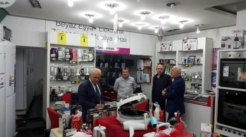 Kto Başkanı Hi&ccedil;yılmaz&rsquo;dan, &Ccedil;arşı Merkezindeki &Uuml;yelere &Ccedil;at Kapı Ziyaret