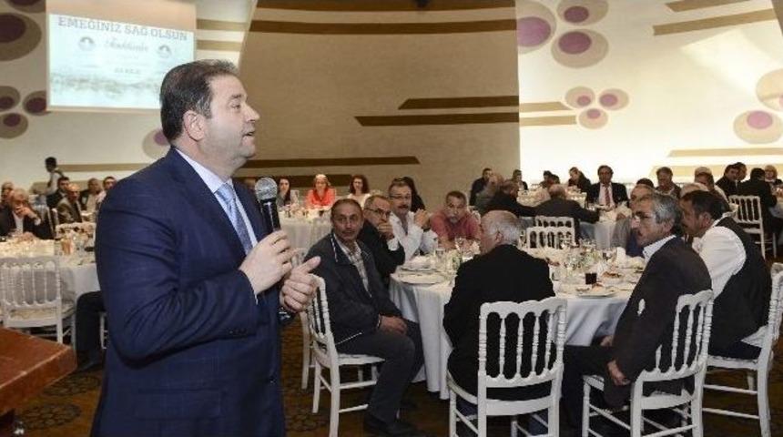 Başkan Ali Kılı&ccedil;&rsquo;tan, Emeklilere Veda Yemeği