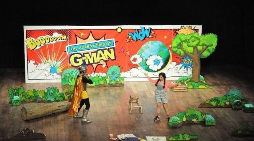 &Ccedil;ocuk Festivali Tiyatro Şenliğinde 3 Bin 500 Kişiye Ulaşıldı