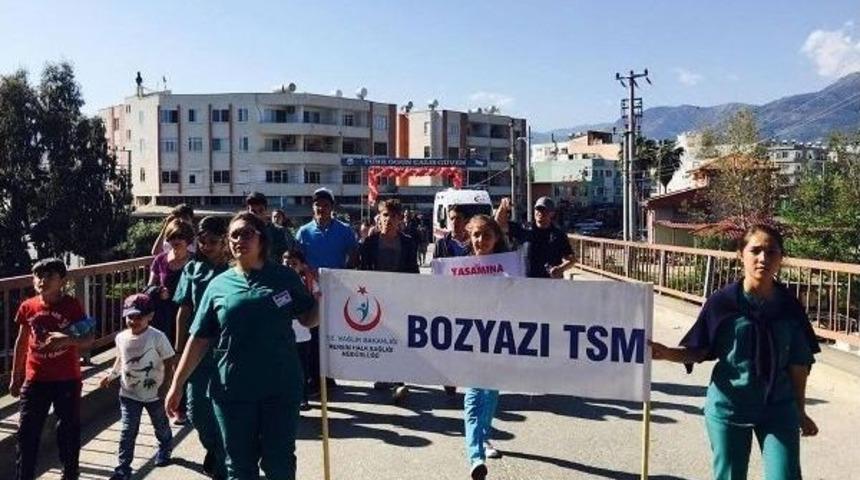 Bozyazılılar Sağlıklı Yaşam İ&ccedil;in Y&uuml;r&uuml;d&uuml;