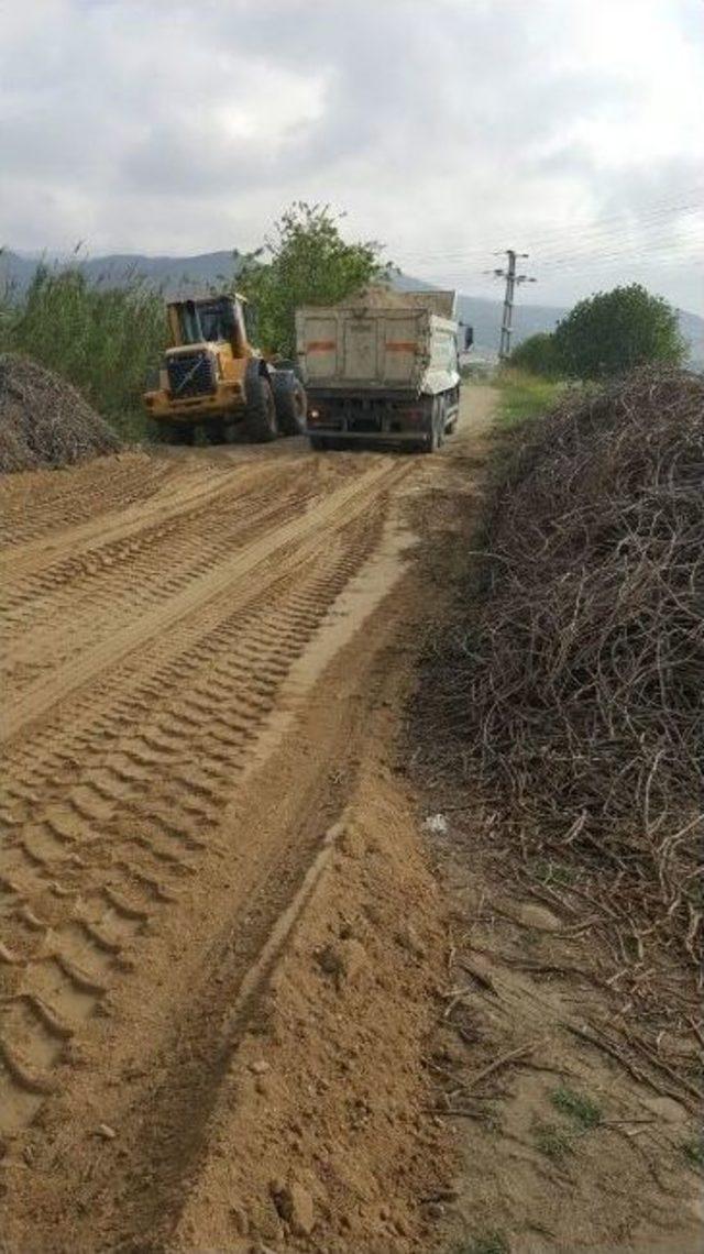 Alaşehir Belediyesi’nden Mezar Yollarına Tam Destek