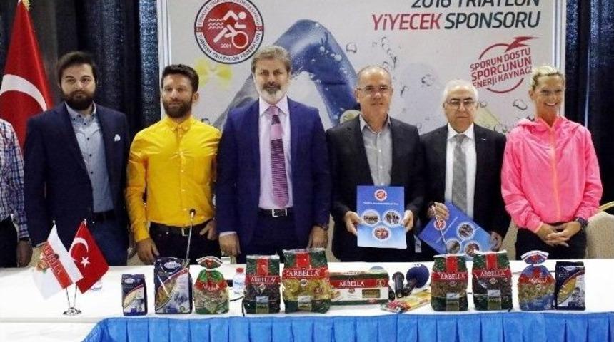 Arbella Makarna İle Triatlon Federasyonu Arasında Sponsorluk Anlaşması