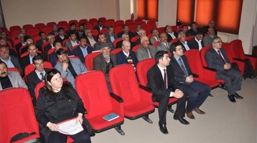 Arpa&ccedil;ay&rsquo;da Destekleme Projesi Toplantısı Yapıldı