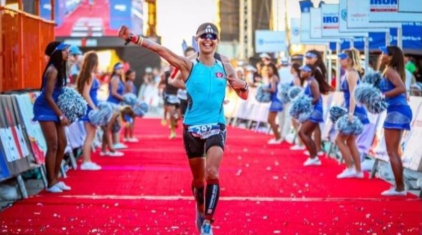 Milli Triatlet Bahar Saygılı, G&uuml;ney Afrika&rsquo;da İkinci Oldu