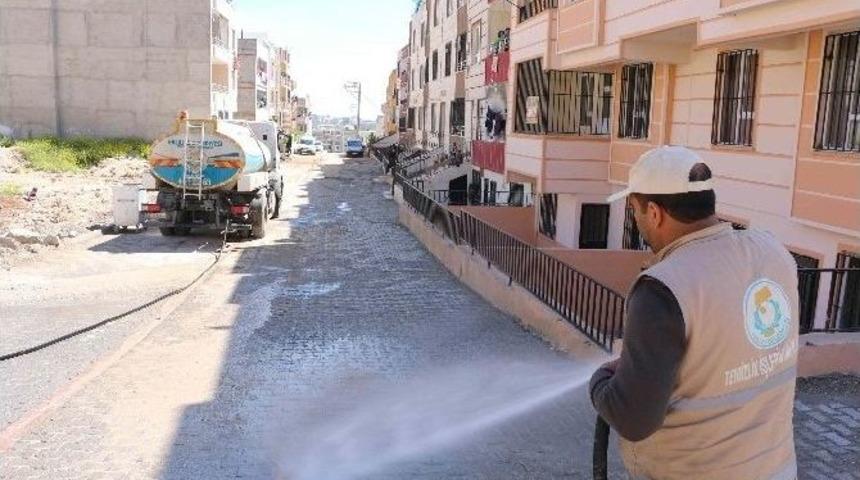 Haliliye Halkı G&uuml;ne Temiz Cadde Ve Sokaklarda Başlıyor