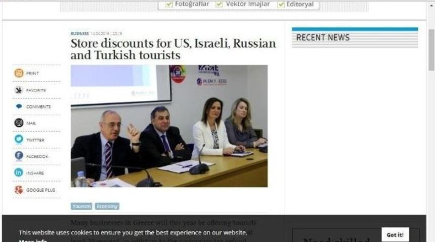 Yunanistan&rsquo;da T&uuml;rk Turistlere Tax Free İndirimi