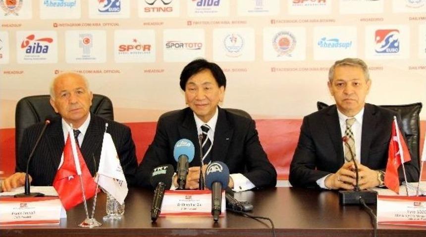 Aıba Başkanı Ching-kuo: "olimpiyatlara Kadar Kotalarımızı Doldurmak İstiyoruz"