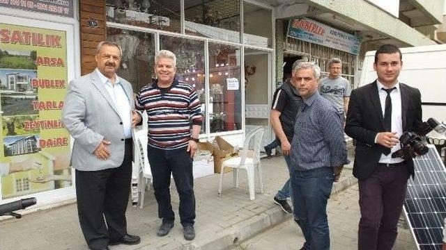 Burhaniyeli Elektrikçiye Lokmalı Açılış