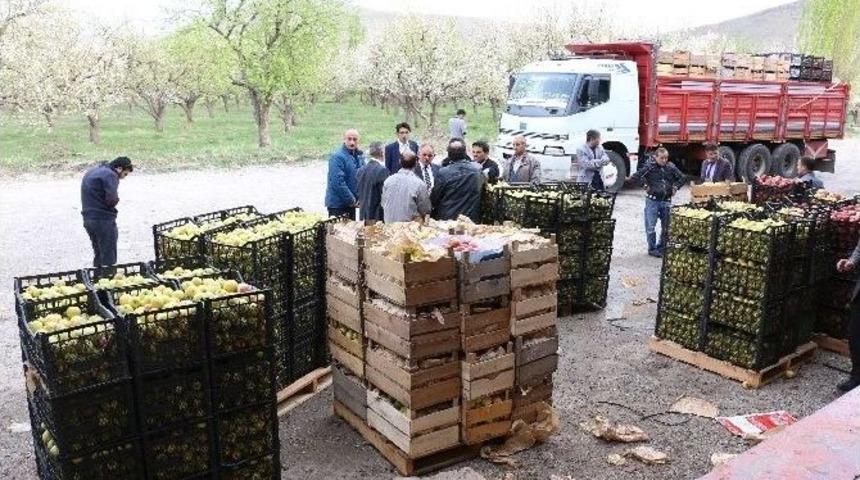 Yahyalı&rsquo;dan Nusaybin&rsquo;deki G&uuml;venlik G&uuml;&ccedil;lerine 20 Ton Elma