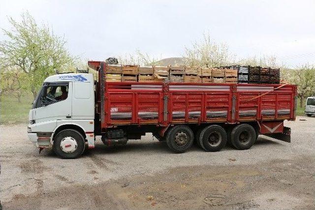 Yahyalı’dan Nusaybin’deki Güvenlik Güçlerine 20 Ton Elma