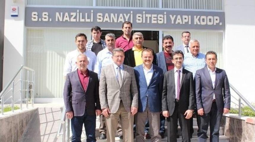 Ak Partili &Ouml;z, Sanayi Sosyal Tesisleri Ziyaret Etti