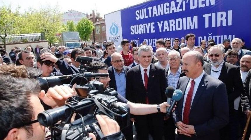 Sultangazi&rsquo;nden Suriyelilere Yardım Eli