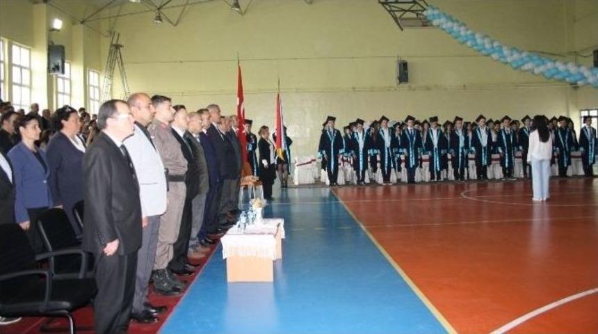 Mesleki Ve Teknik Anadolu Lisesi 18. D&ouml;nem Mezunlarını Verdi