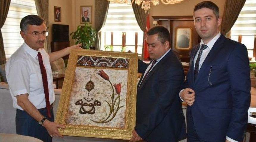 Tarkim Genel M&uuml;d&uuml;r&uuml; Ko&ccedil;oğlu, Vali Bektaş&rsquo;ı Ziyaret Etti