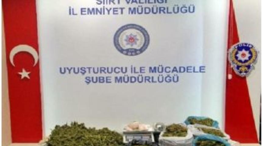 Siirt&rsquo;te Uyuşturucu Operasyonu