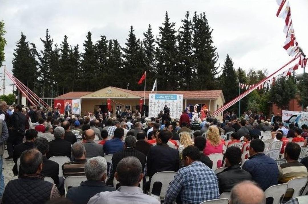 Tarsus Belediyesi G&uuml;ney Mezarlığı Taziye Evi A&ccedil;ıldı